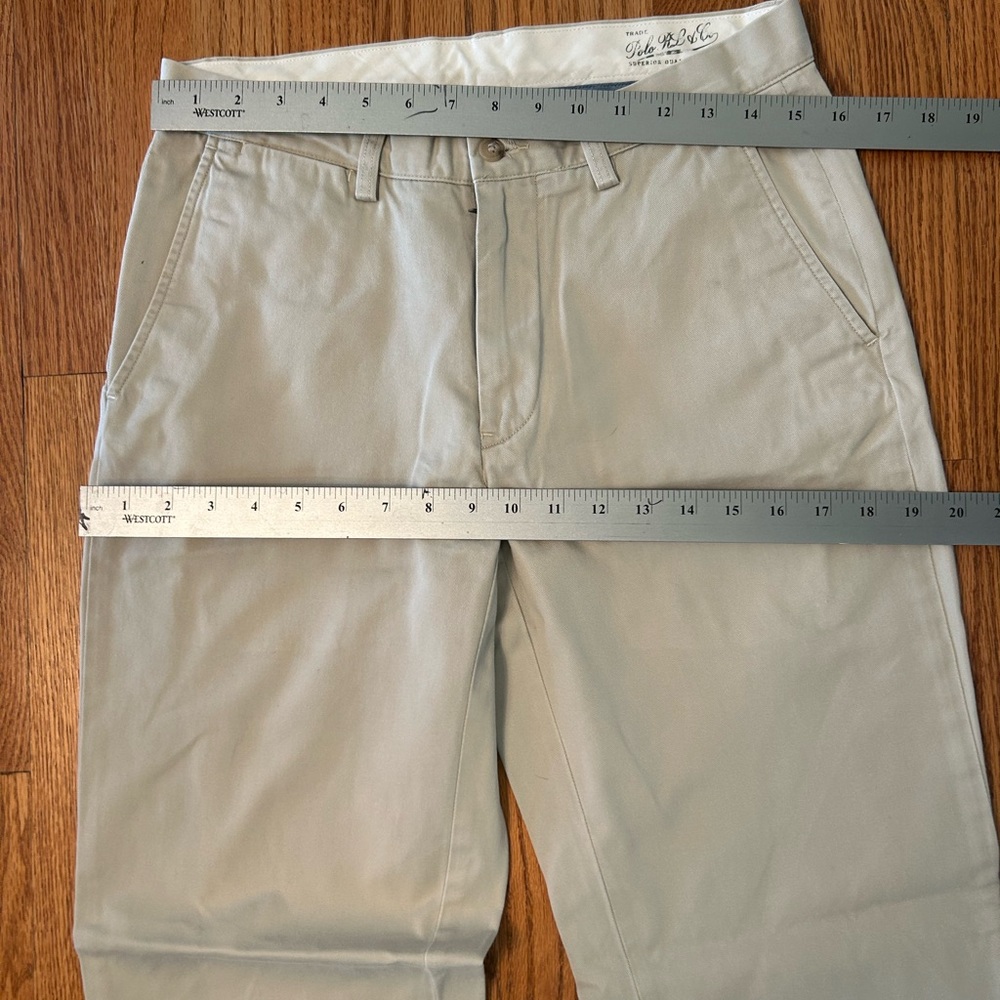 Polo Ralph Lauren Chinos, Men’s Classic Fit Pants, Superior Quality, 30 X 32 - Picture 6 of 13